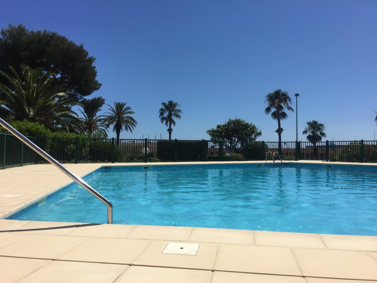 Saint-Raphaël Studio 127, Vue Mer Et Piscine, Port Santa Lucia מראה חיצוני תמונה