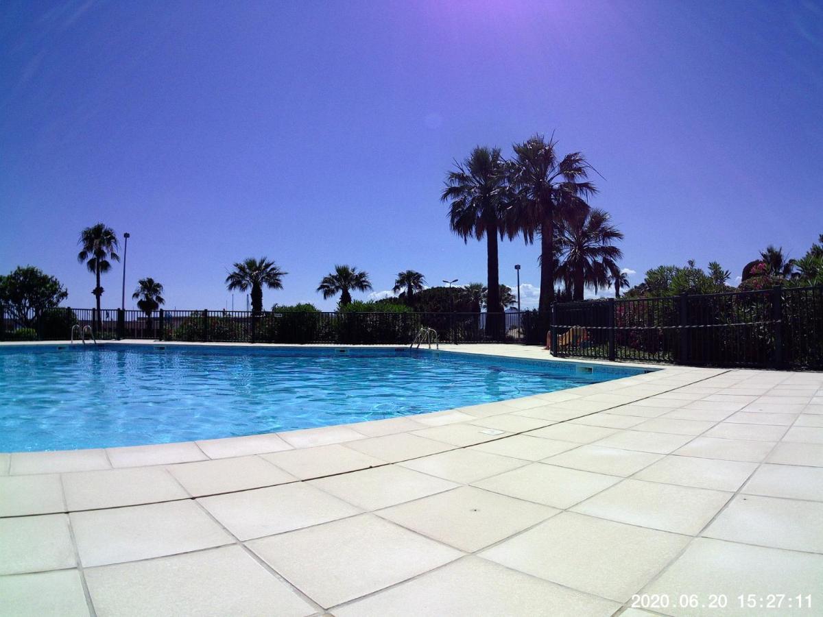 Saint-Raphaël Studio 127, Vue Mer Et Piscine, Port Santa Lucia מראה חיצוני תמונה